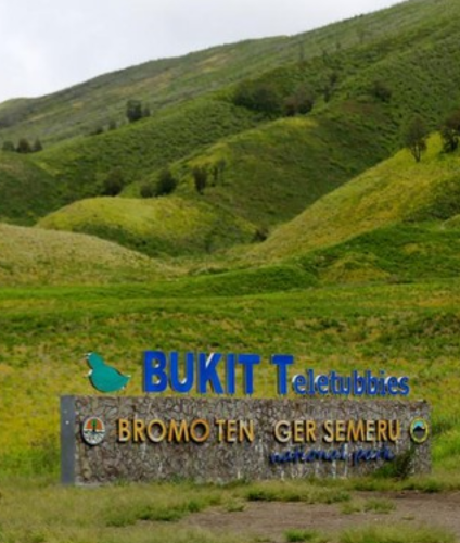 Padang Savana Hijau & Bukit Teletubbies